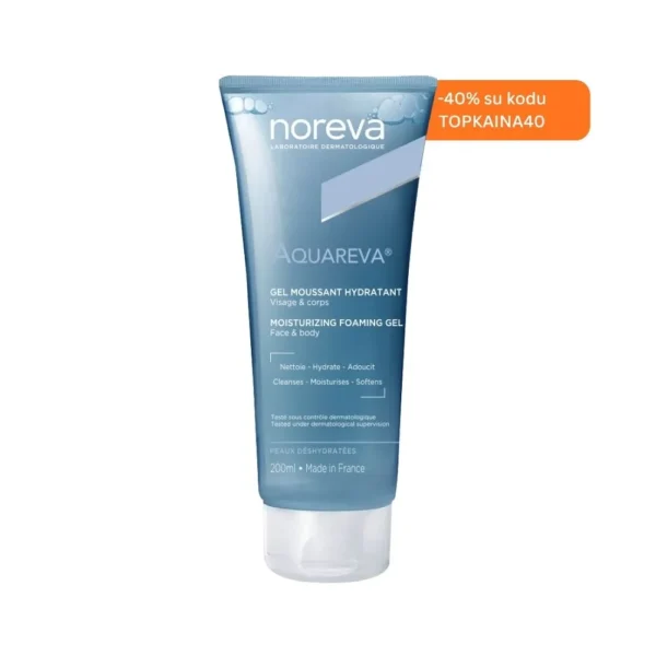 Drėkinantis putojantis gelis AQUAREVA®