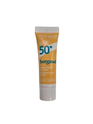 BERGASOL nematomos tekstūros apsauginis skystis nuo saulės SPF50+ 3ml