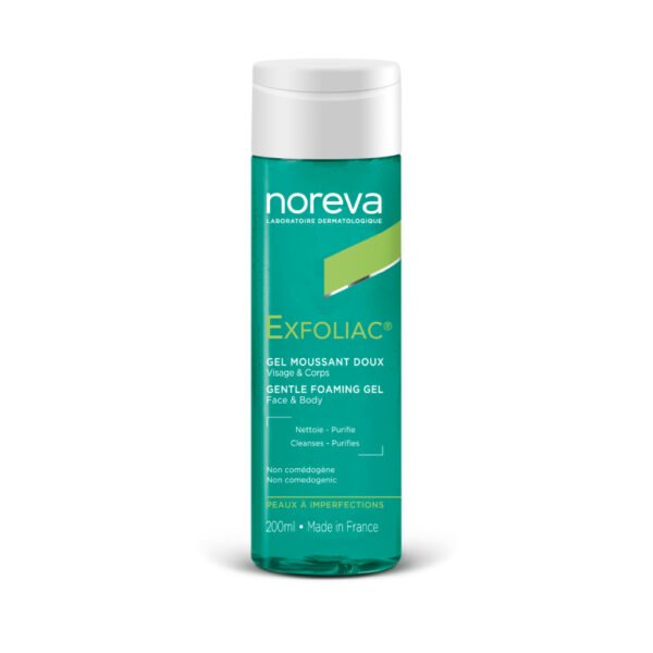Švelnus putojantis gelis EXFOLIAC®