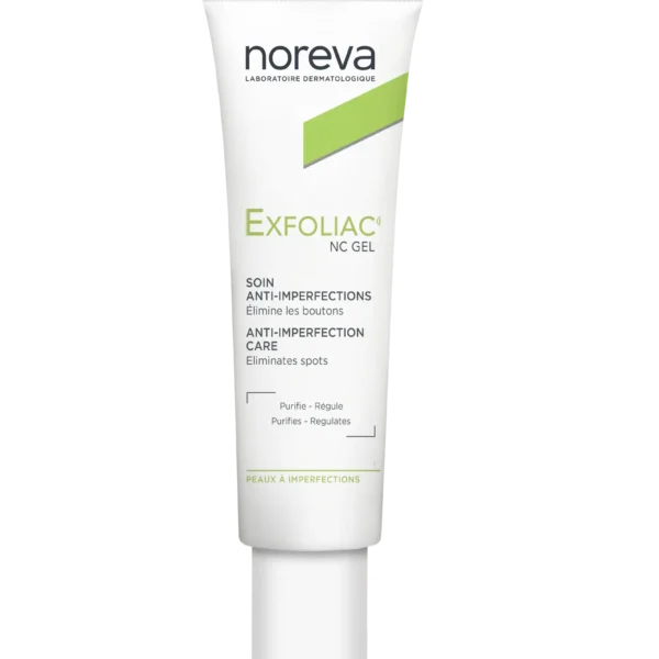 Gelis spuoguotai odai EXFOLIAC® NC