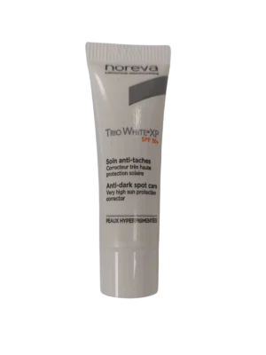 Apsauginis kremas SPF 50+ pigmentuotai odai TRIO WHITE® XP 3ml