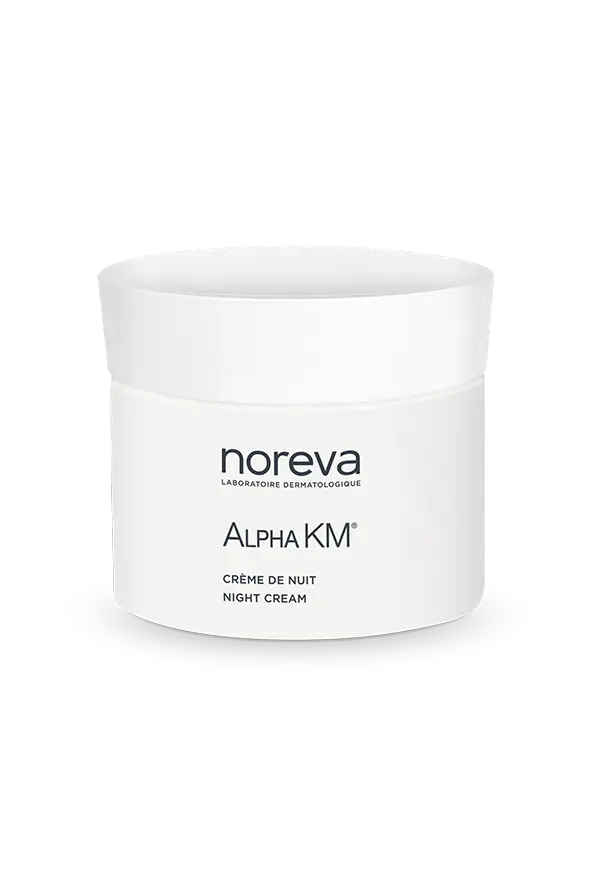 Stangrinamasis naktinis kremas su AHA rūgštimis Alpha KM+®