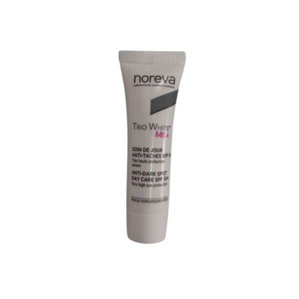 Apsauginis kremas SPF 50+ pigmentuotai odai TRIO WHITE® MÉLA 3ml